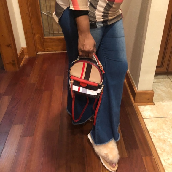 🆕 Mini  plaid fanny pack - Picture 2 of 7